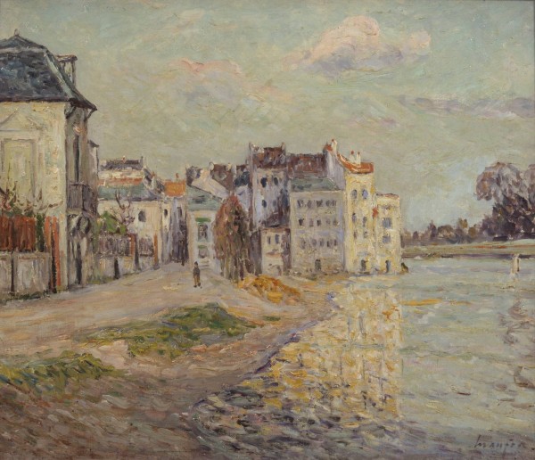The Flood by Maxime Maufra